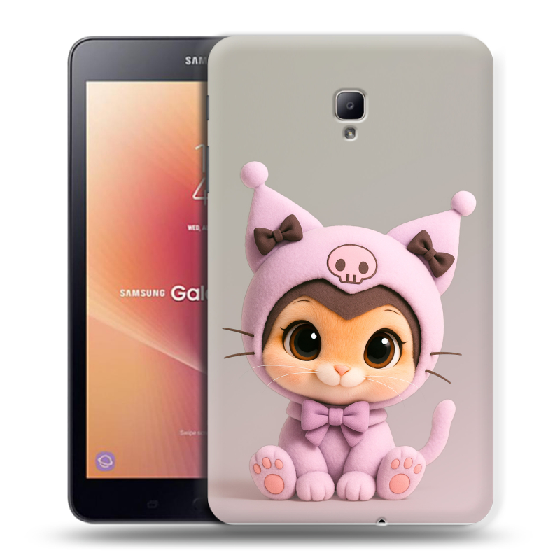 Силиконовый чехол на Samsung Galaxy Tab A 8.0 (2017) с принтом Куроми Kuromi Силиконовый чехол на Samsung Galaxy Tab A 8.0 (2017) с принтом Куроми Kuromi