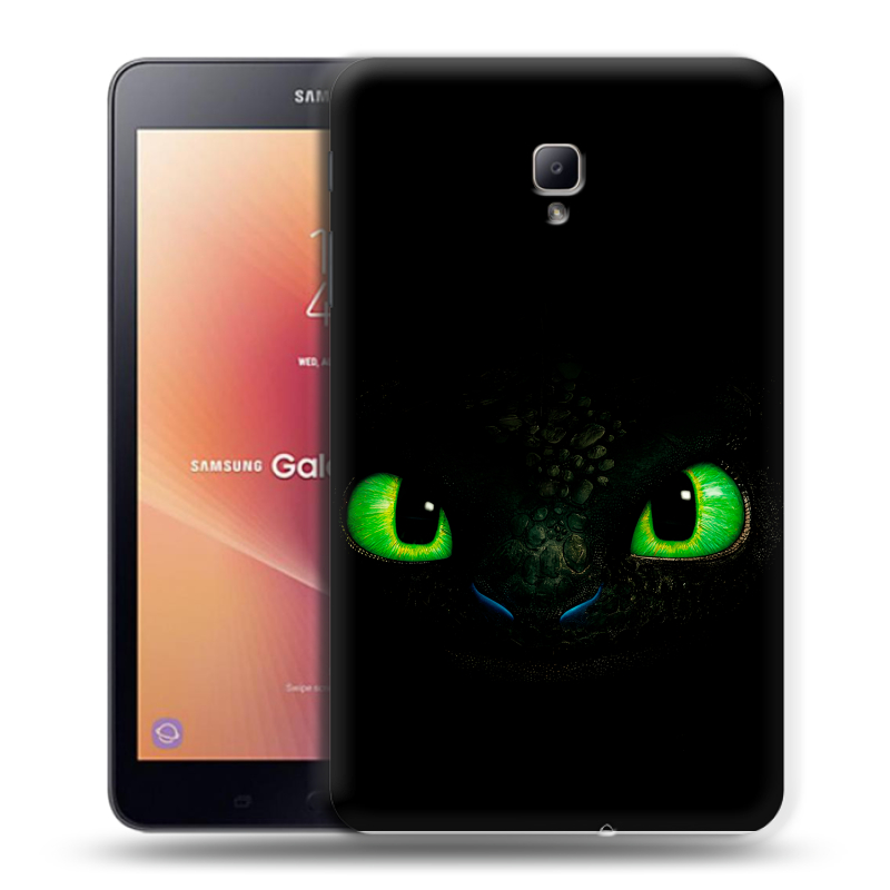 Силиконовый чехол на Samsung Galaxy Tab A 8.0 (2017) с принтом Как приручить дракона Силиконовый чехол на Samsung Galaxy Tab A 8.0 (2017) с принтом Как приручить дракона