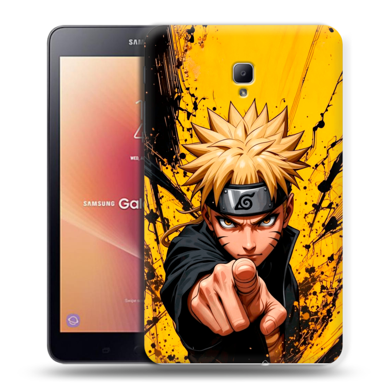 Силиконовый чехол на Samsung Galaxy Tab A 8.0 (2017) с принтом Naruto Наруто Силиконовый чехол на Samsung Galaxy Tab A 8.0 (2017) с принтом Naruto Наруто