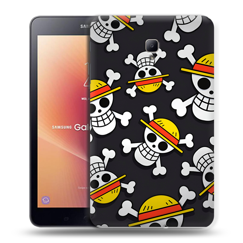 Силиконовый чехол на Samsung Galaxy Tab A 8.0 (2017) с принтом One Piece Ван Пис Силиконовый чехол на Samsung Galaxy Tab A 8.0 (2017) с принтом One Piece Ван Пис