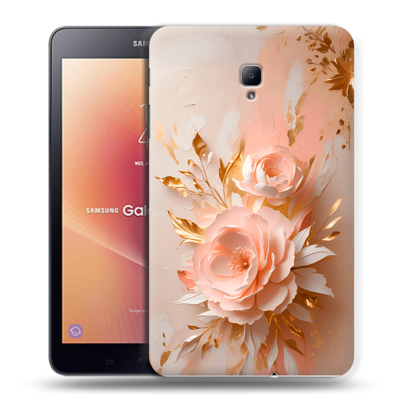 Силиконовый чехол на Samsung Galaxy Tab A 8.0 (2017) с принтом женский Силиконовый чехол на Samsung Galaxy Tab A 8.0 (2017) с принтом женский