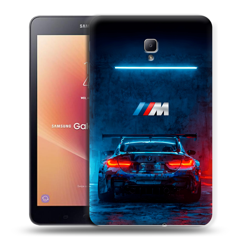 Силиконовый чехол на Samsung Galaxy Tab A 8.0 (2017) с принтом BMW БМВ Силиконовый чехол на Samsung Galaxy Tab A 8.0 (2017) с принтом BMW БМВ