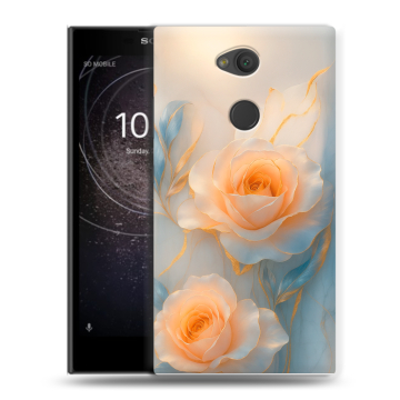 Пластиковый чехол на Sony Xperia L2 с принтом Женский Пластиковый чехол на Sony Xperia L2 с принтом Женский