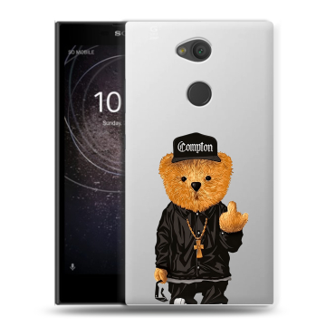 Пластиковый чехол на Sony Xperia L2 с принтом Плюшевый медведь Пластиковый чехол на Sony Xperia L2 с принтом Плюшевый медведь
