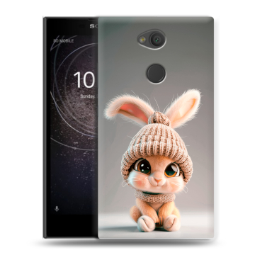 Пластиковый чехол на Sony Xperia L2 с принтом Кролик Пластиковый чехол на Sony Xperia L2 с принтом Кролик