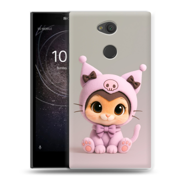 Пластиковый чехол на Sony Xperia L2 с принтом Куроми Kuromi 