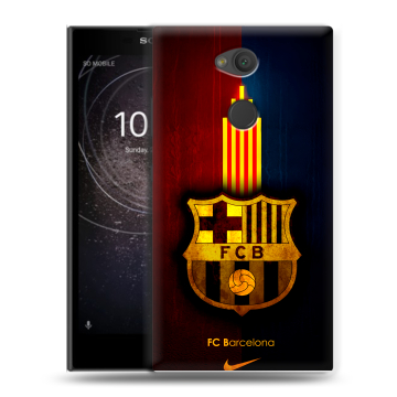 Пластиковый чехол на Sony Xperia L2 с принтом Барселона Barcelona