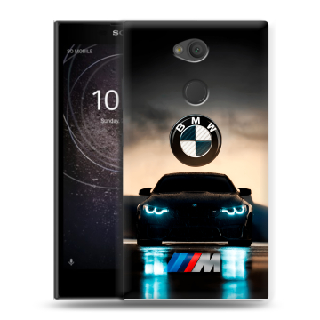 Пластиковый чехол на Sony Xperia L2 с принтом БМВ BMW Пластиковый чехол на Sony Xperia L2 с принтом БМВ BMW