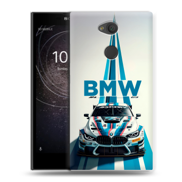 Пластиковый чехол на Sony Xperia L2 с принтом БМВ BMW Пластиковый чехол на Sony Xperia L2 с принтом БМВ BMW