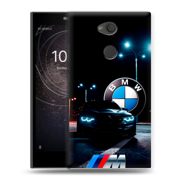 Пластиковый чехол на Sony Xperia L2 с принтом БМВ BMW Пластиковый чехол на Sony Xperia L2 с принтом БМВ BMW