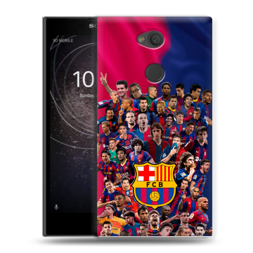 Пластиковый чехол на Sony Xperia L2 с принтом Барселона Barcelona