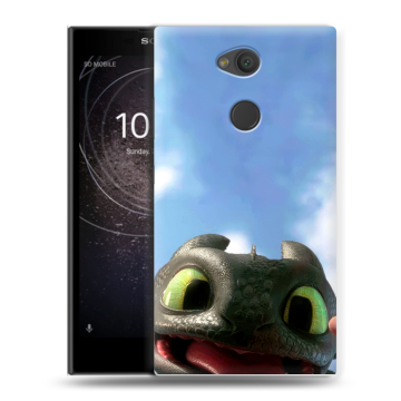 Пластиковый чехол на Sony Xperia L2 с принтом Как приручить дракона Пластиковый чехол на Sony Xperia L2 с принтом Как приручить дракона
