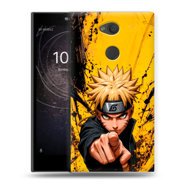 Пластиковый чехол на Sony Xperia L2 с принтом Naruto Наруто