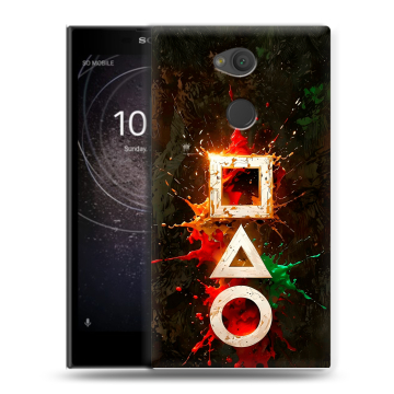 Пластиковый чехол на Sony Xperia L2 с принтом Squid Game Игра кальмара Пластиковый чехол на Sony Xperia L2 с принтом Squid Game Игра кальмара