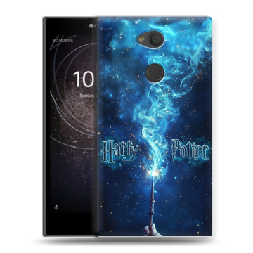Пластиковый чехол на Sony Xperia L2 с принтом Harry Potter Гарри Поттер