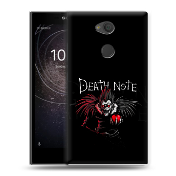 Пластиковый чехол на Sony Xperia L2 с принтом Death note Тетрадь смерти Пластиковый чехол на Sony Xperia L2 с принтом Death note Тетрадь смерти