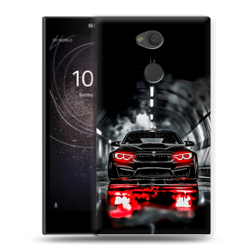 Пластиковый чехол на Sony Xperia L2 с принтом BMW БМВ Пластиковый чехол на Sony Xperia L2 с принтом BMW БМВ