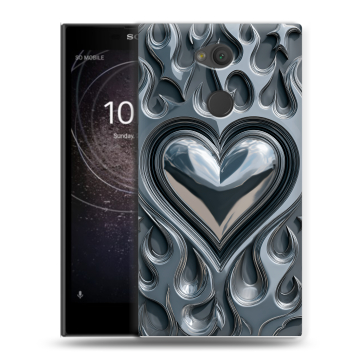Пластиковый чехол на Sony Xperia L2 с принтом Y2K