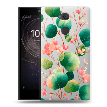 Пластиковый чехол на Sony Xperia L2 с принтом женский Пластиковый чехол на Sony Xperia L2 с принтом женский