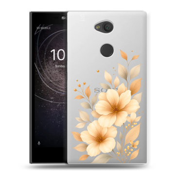 Пластиковый чехол на Sony Xperia L2 с принтом для девушки Пластиковый чехол на Sony Xperia L2 с принтом для девушки