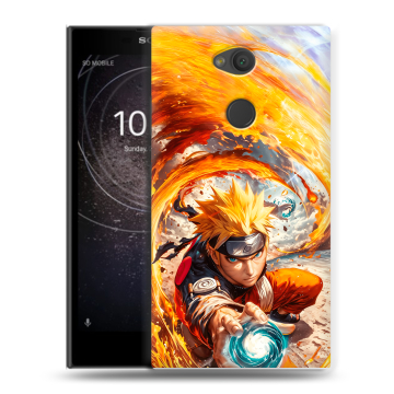 Пластиковый чехол на Sony Xperia L2 с принтом Аниме Наруто Naruto