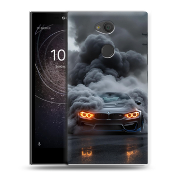 Пластиковый чехол на Sony Xperia L2 с принтом BMW БМВ Пластиковый чехол на Sony Xperia L2 с принтом BMW БМВ