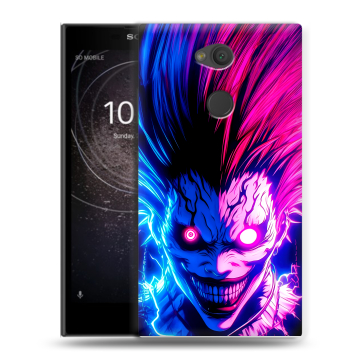 Пластиковый чехол на Sony Xperia L2 с принтом Death note Тетрадь смерти Пластиковый чехол на Sony Xperia L2 с принтом Death note Тетрадь смерти