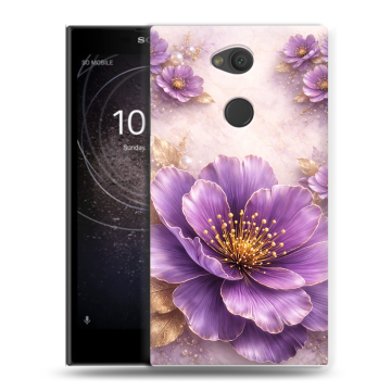 Пластиковый чехол на Sony Xperia L2 с принтом женский Пластиковый чехол на Sony Xperia L2 с принтом женский