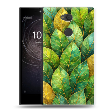 Пластиковый чехол на Sony Xperia L2 с принтом женский Пластиковый чехол на Sony Xperia L2 с принтом женский