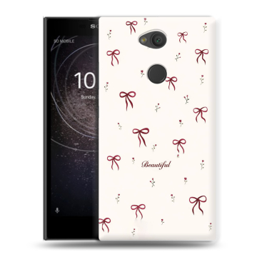 Пластиковый чехол на Sony Xperia L2 с принтом для девочек Пластиковый чехол на Sony Xperia L2 с принтом для девочек