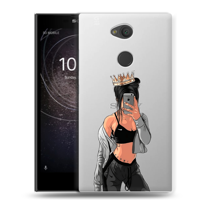 Пластиковый чехол на Sony Xperia L2 с принтом Женские принты Пластиковый чехол на Sony Xperia L2 с принтом Женские принты
