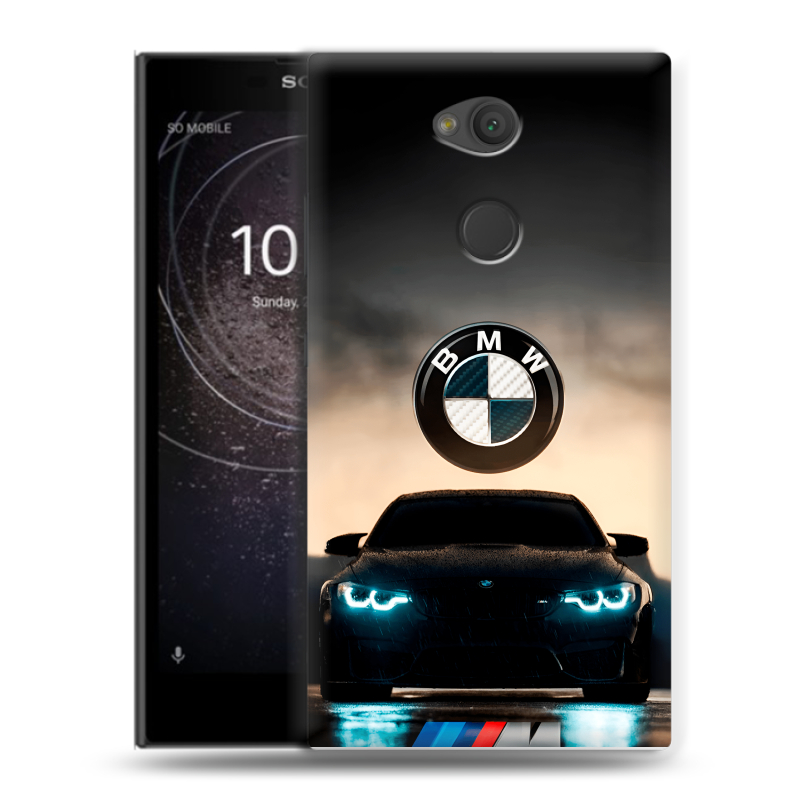 Пластиковый чехол на Sony Xperia L2 с принтом БМВ BMW Пластиковый чехол на Sony Xperia L2 с принтом БМВ BMW