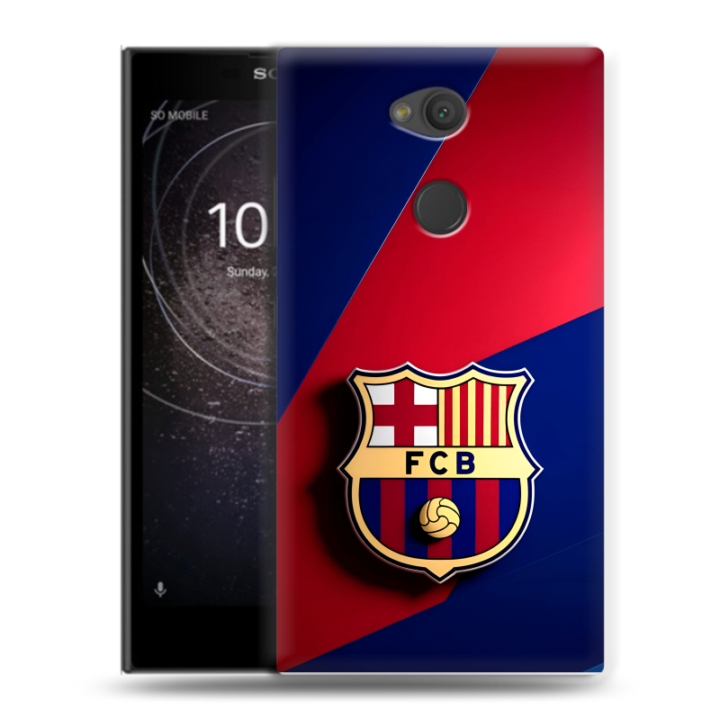 Пластиковый чехол на Sony Xperia L2 с принтом Барселона Barcelona Пластиковый чехол на Sony Xperia L2 с принтом Барселона Barcelona