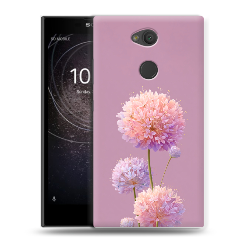 Пластиковый чехол на Sony Xperia L2 с принтом Цветы Пластиковый чехол на Sony Xperia L2 с принтом Цветы