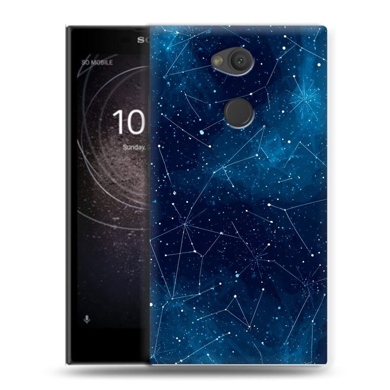 Пластиковый чехол на Sony Xperia L2 с принтом Космос звезды Пластиковый чехол на Sony Xperia L2 с принтом Космос звезды