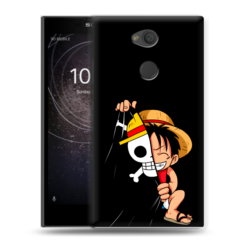 Пластиковый чехол на Sony Xperia L2 с принтом One Piece Ван Пис Пластиковый чехол на Sony Xperia L2 с принтом One Piece Ван Пис