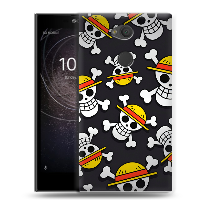Пластиковый чехол на Sony Xperia L2 с принтом One Piece Ван Пис Пластиковый чехол на Sony Xperia L2 с принтом One Piece Ван Пис