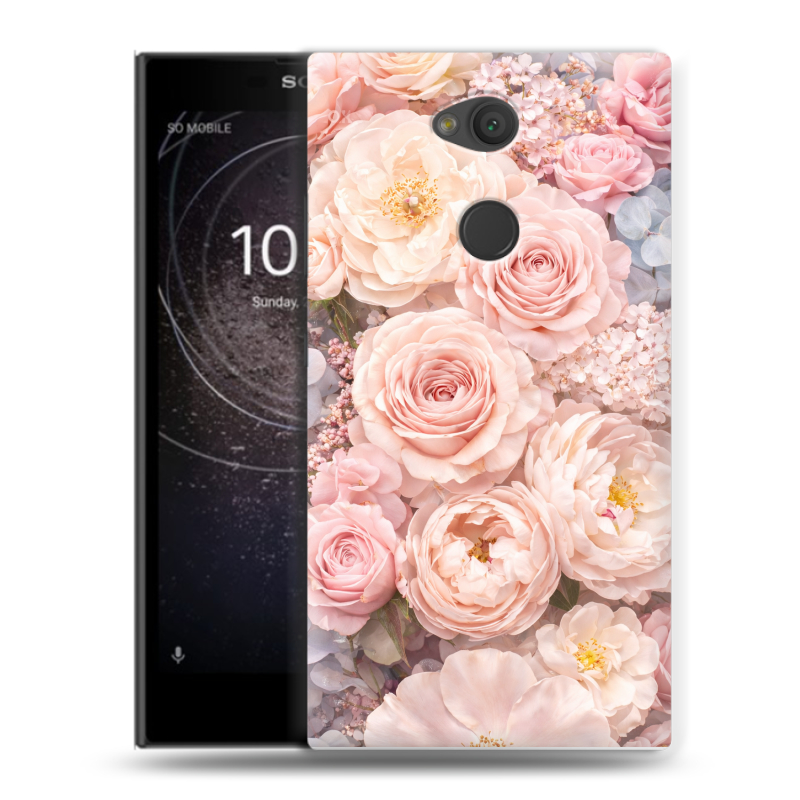 Пластиковый чехол на Sony Xperia L2 с принтом женский Пластиковый чехол на Sony Xperia L2 с принтом женский