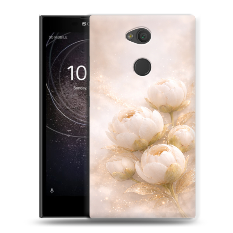 Пластиковый чехол на Sony Xperia L2 с принтом женский Пластиковый чехол на Sony Xperia L2 с принтом женский