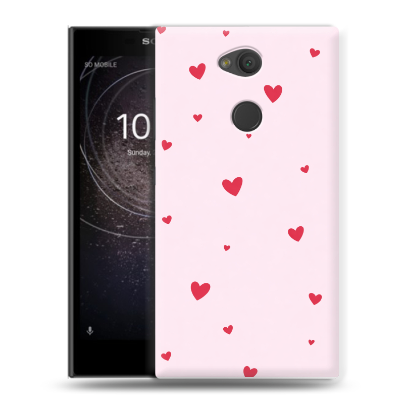 Пластиковый чехол на Sony Xperia L2 с принтом для девочек Пластиковый чехол на Sony Xperia L2 с принтом для девочек