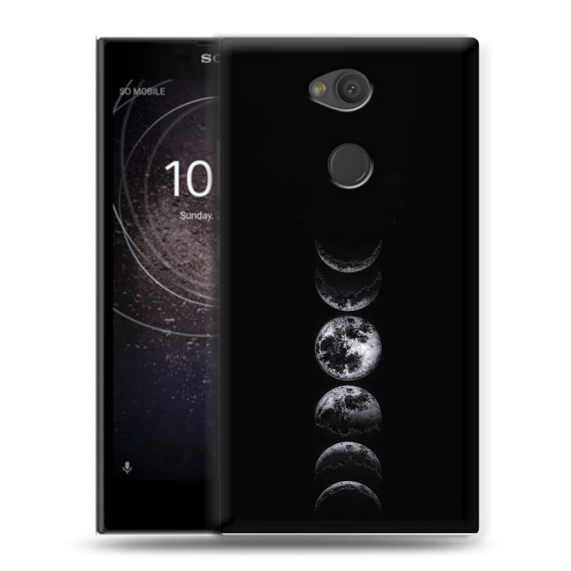 Пластиковый чехол на Sony Xperia L2 с принтом женский Пластиковый чехол на Sony Xperia L2 с принтом женский