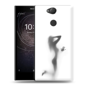 Силиконовый противоударный чехол на Sony Xperia XA2 с принтом Силуэт Силиконовый противоударный чехол на Sony Xperia XA2 с принтом Силуэт