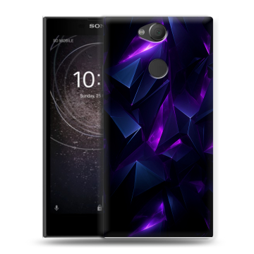 Силиконовый противоударный чехол на Sony Xperia XA2 с принтом Абстракиция Силиконовый противоударный чехол на Sony Xperia XA2 с принтом Абстракиция