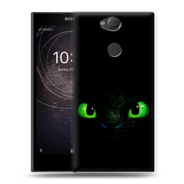 Силиконовый противоударный чехол на Sony Xperia XA2 с принтом Как приручить дракона Силиконовый противоударный чехол на Sony Xperia XA2 с принтом Как приручить дракона