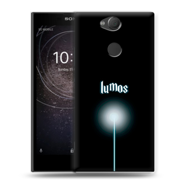 Силиконовый противоударный чехол на Sony Xperia XA2 с принтом Harry Potter Гарри Поттер Силиконовый противоударный чехол на Sony Xperia XA2 с принтом Harry Potter Гарри Поттер
