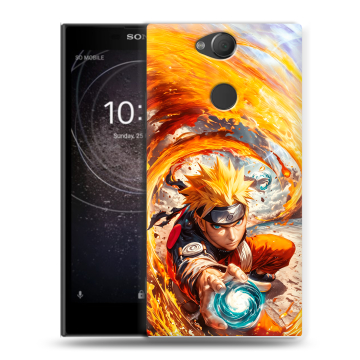 Силиконовый противоударный чехол на Sony Xperia XA2 с принтом Аниме Наруто Naruto Силиконовый противоударный чехол на Sony Xperia XA2 с принтом Аниме Наруто Naruto