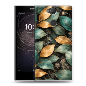 Силиконовый противоударный чехол на Sony Xperia XA2 с принтом женский Силиконовый противоударный чехол на Sony Xperia XA2 с принтом женский