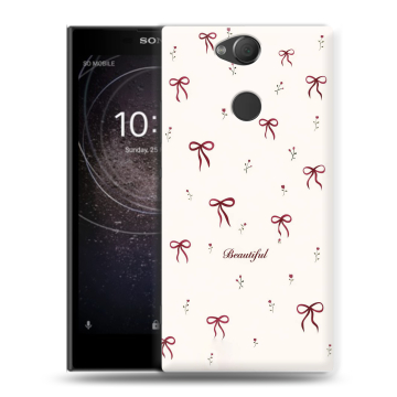 Силиконовый противоударный чехол на Sony Xperia XA2 с принтом для девочек Силиконовый противоударный чехол на Sony Xperia XA2 с принтом для девочек