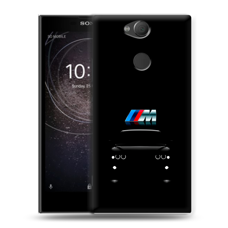 Силиконовый противоударный чехол на Sony Xperia XA2 с принтом БМВ BMW Силиконовый противоударный чехол на Sony Xperia XA2 с принтом БМВ BMW