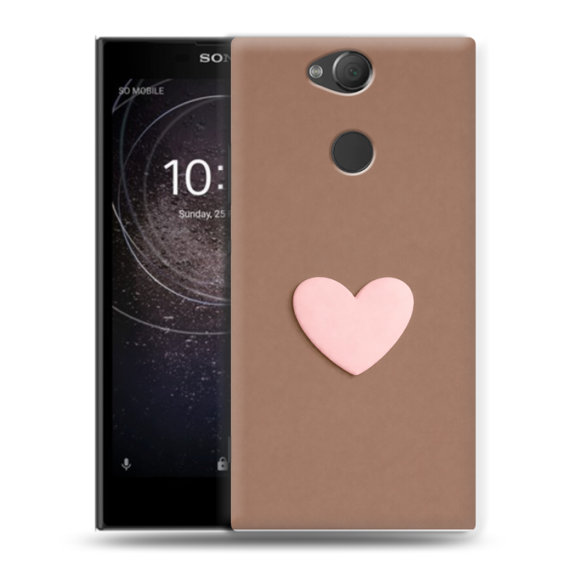 Силиконовый противоударный чехол на Sony Xperia XA2 с принтом женский Силиконовый противоударный чехол на Sony Xperia XA2 с принтом женский